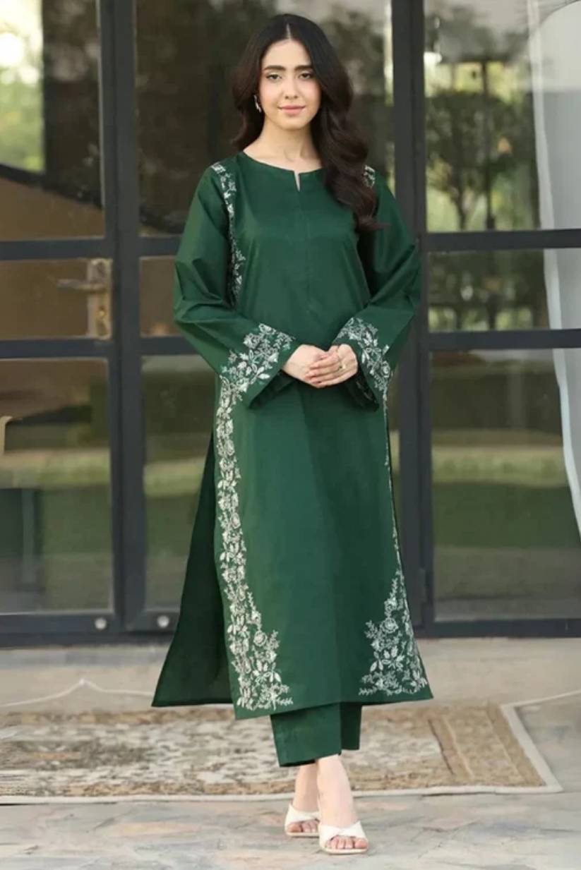 Grace Green 2PC Stitched