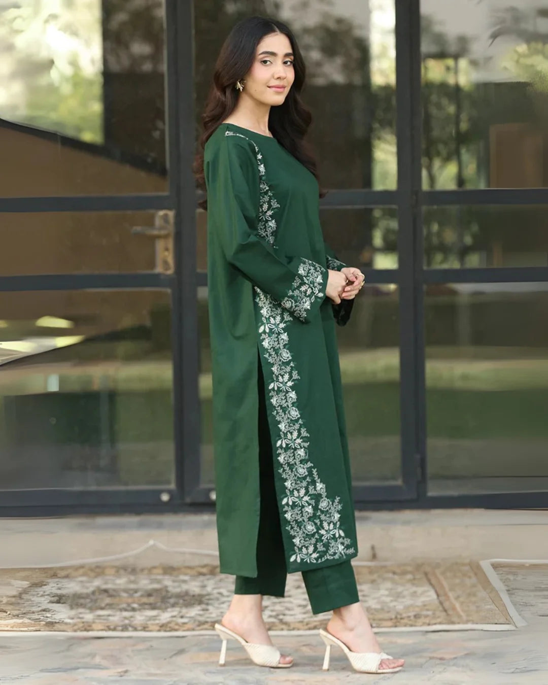 Grace Green 2PC Stitched