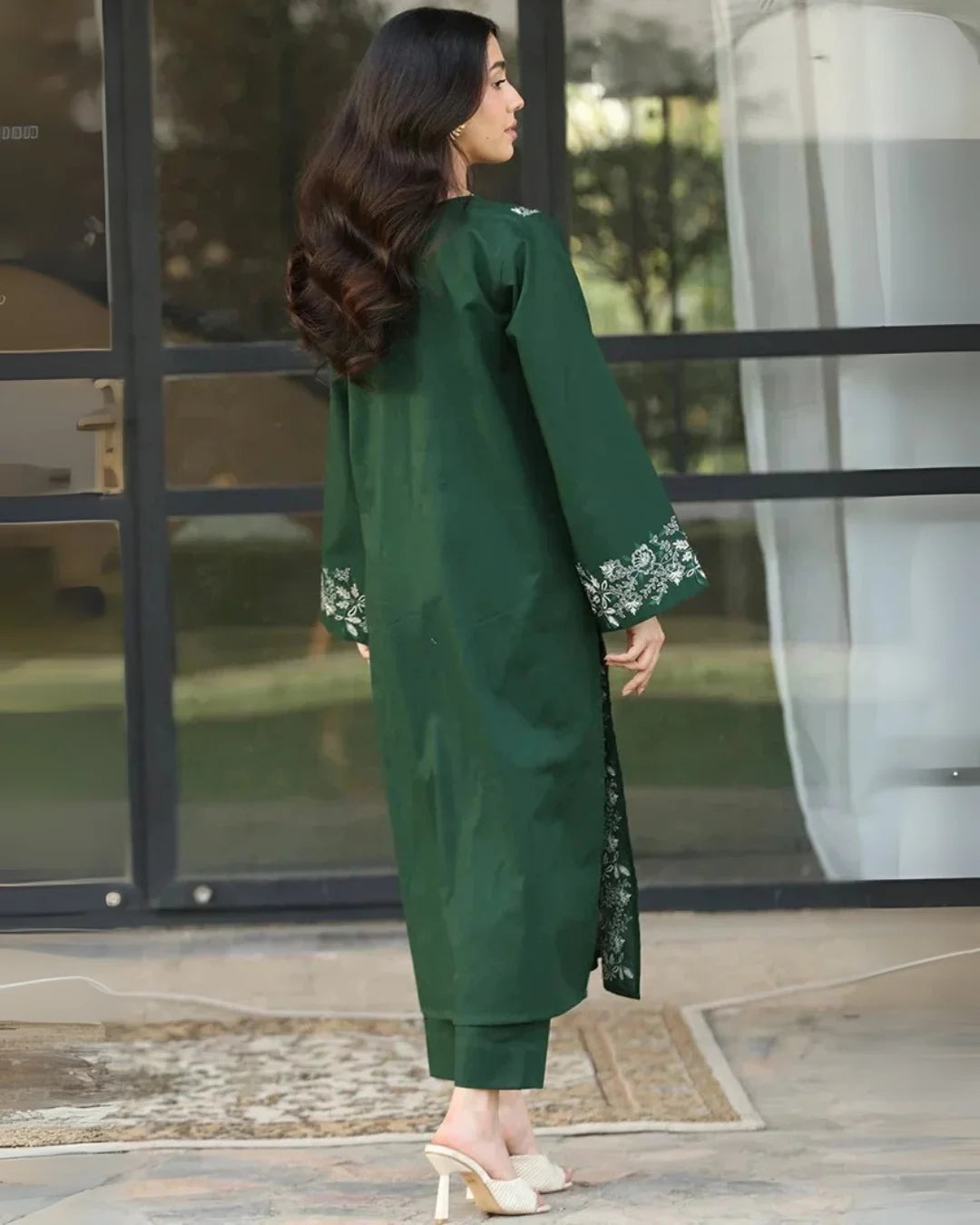 Grace Green 2PC Stitched