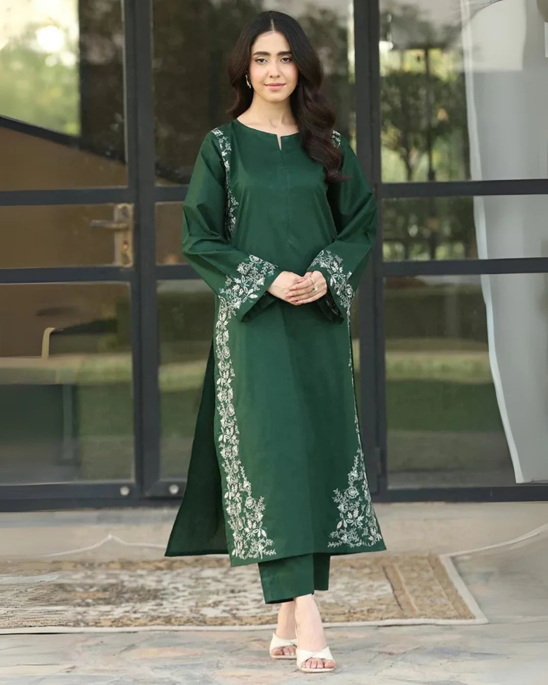 Grace Green 2PC Stitched
