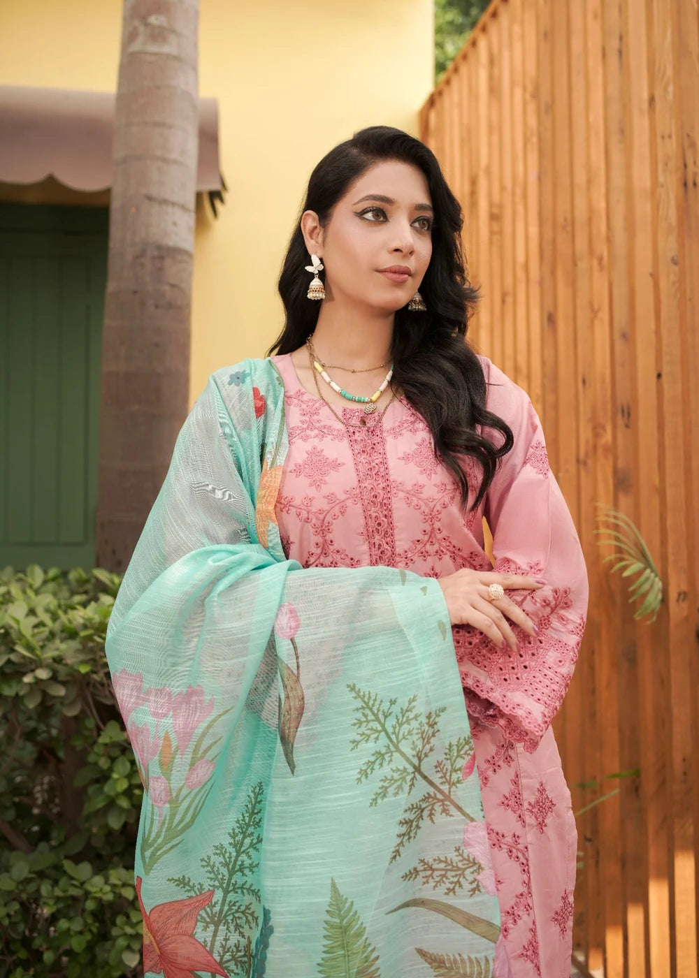 Blossom Pink 3PC Stitched