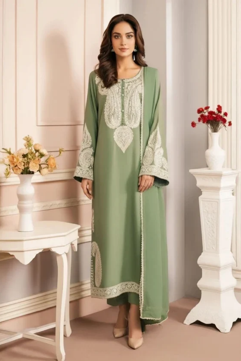 Afreen 3PC Stitched