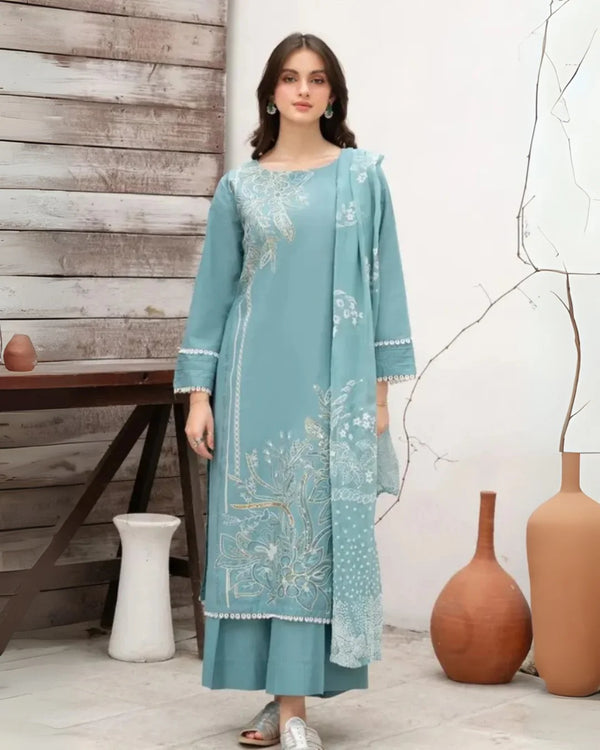 Aqua Blue 3Pc