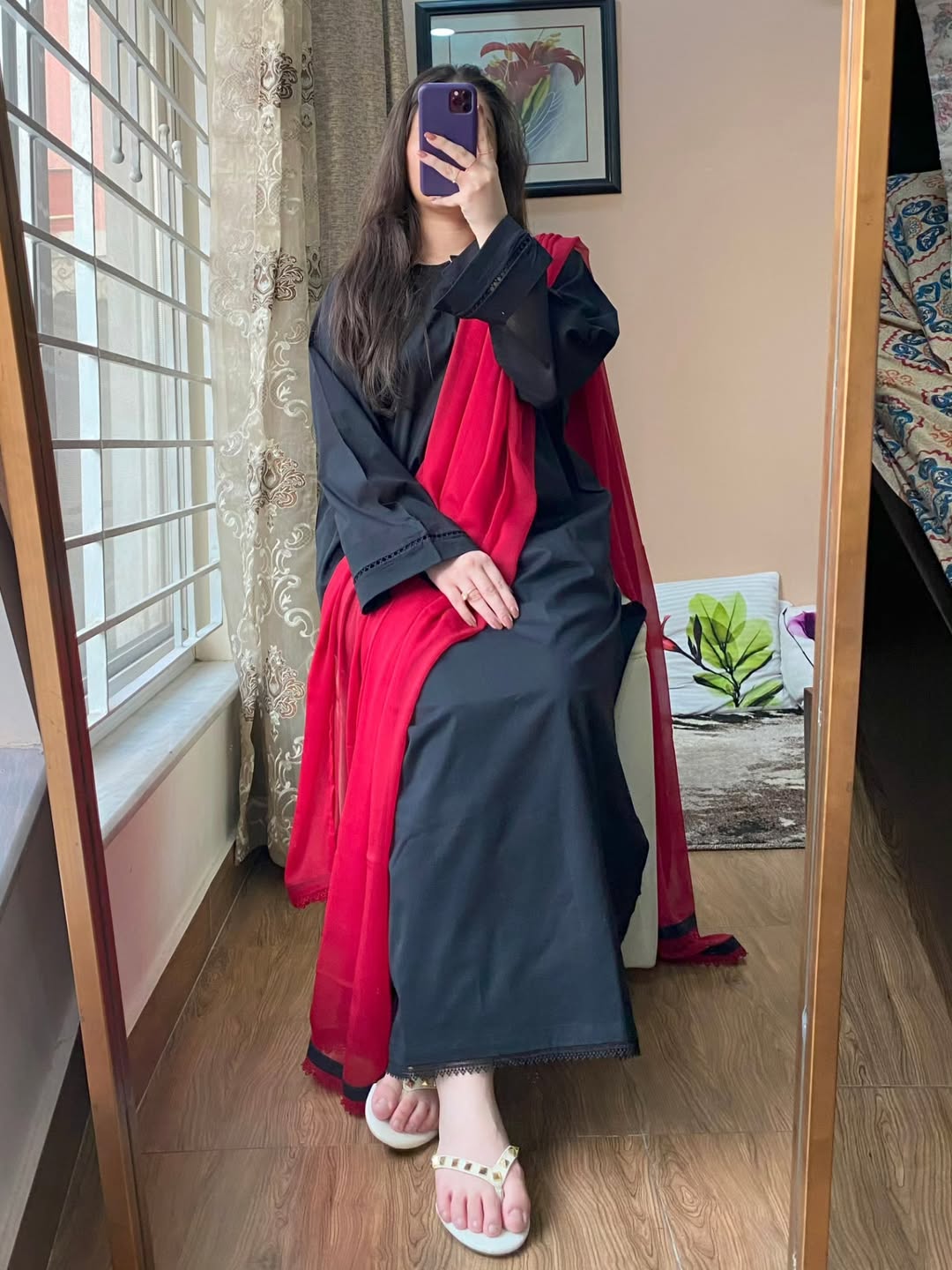 Royal Black 3PC Stitched
