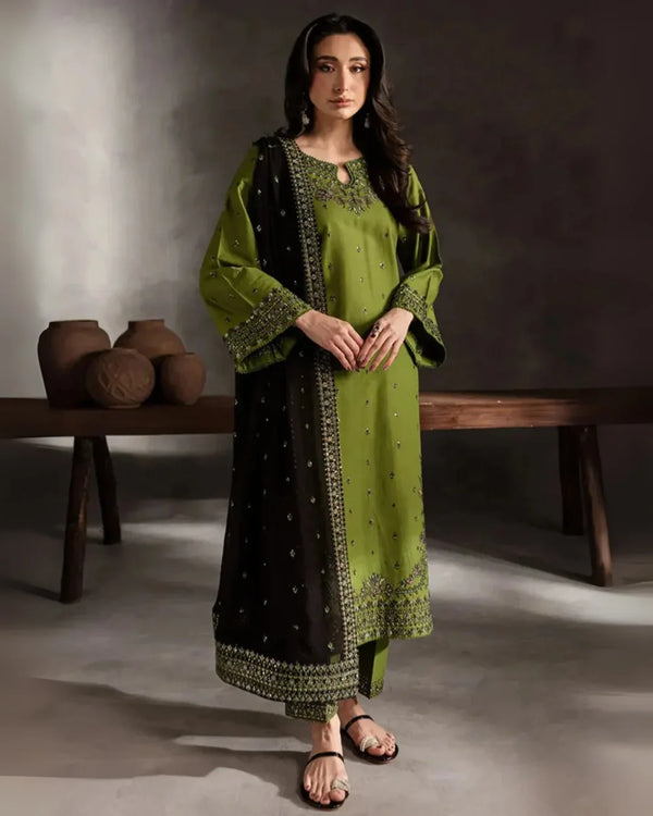 Olive Allure 3Pc