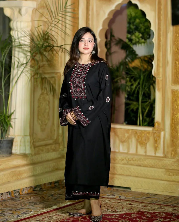 Mirha 2 Pc Stitched